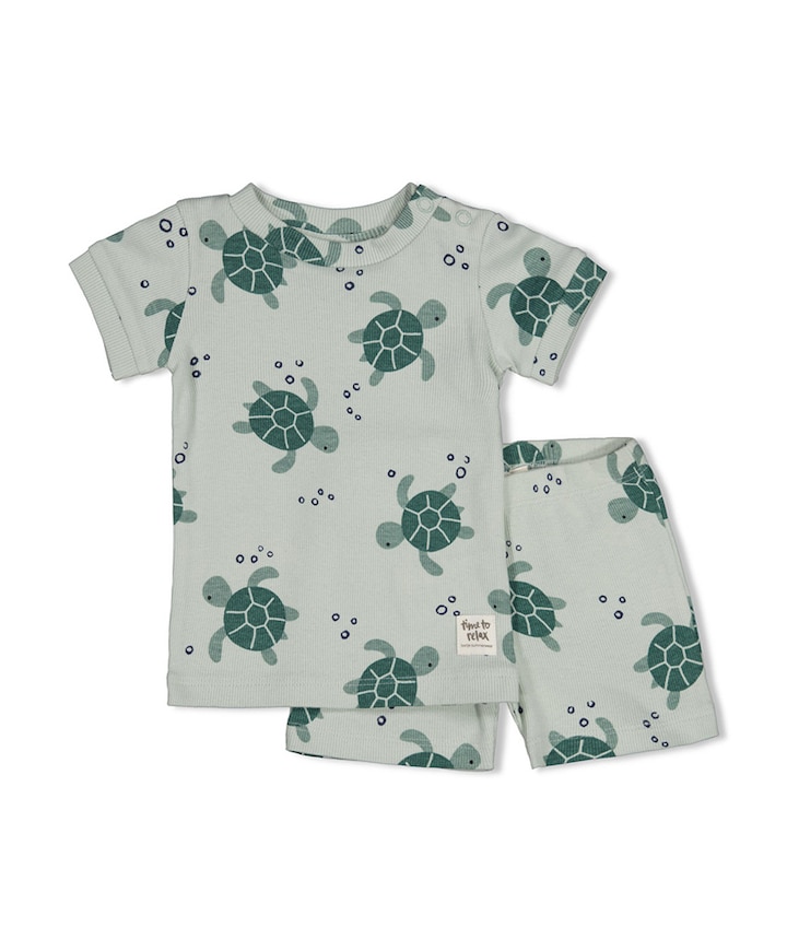Jongens pyjamaset groen