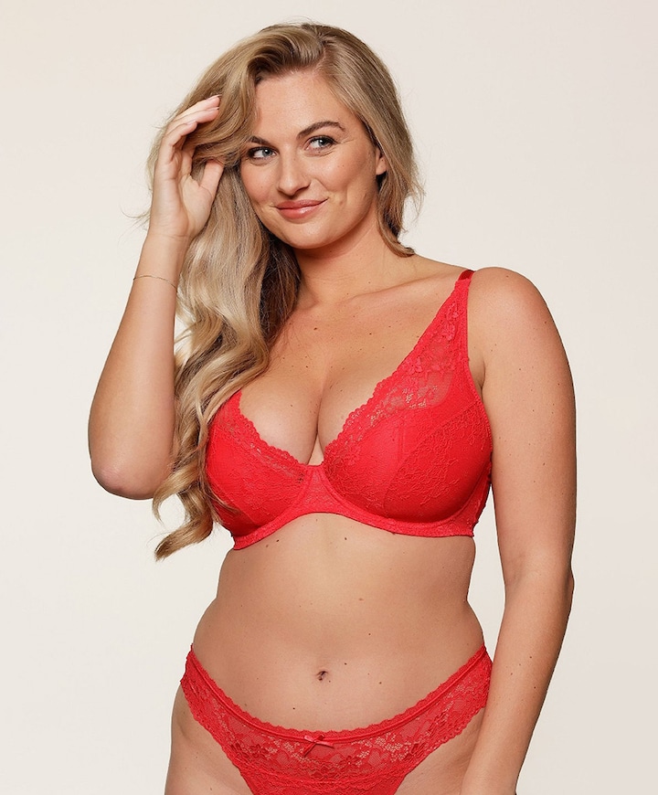 Dames bh rood