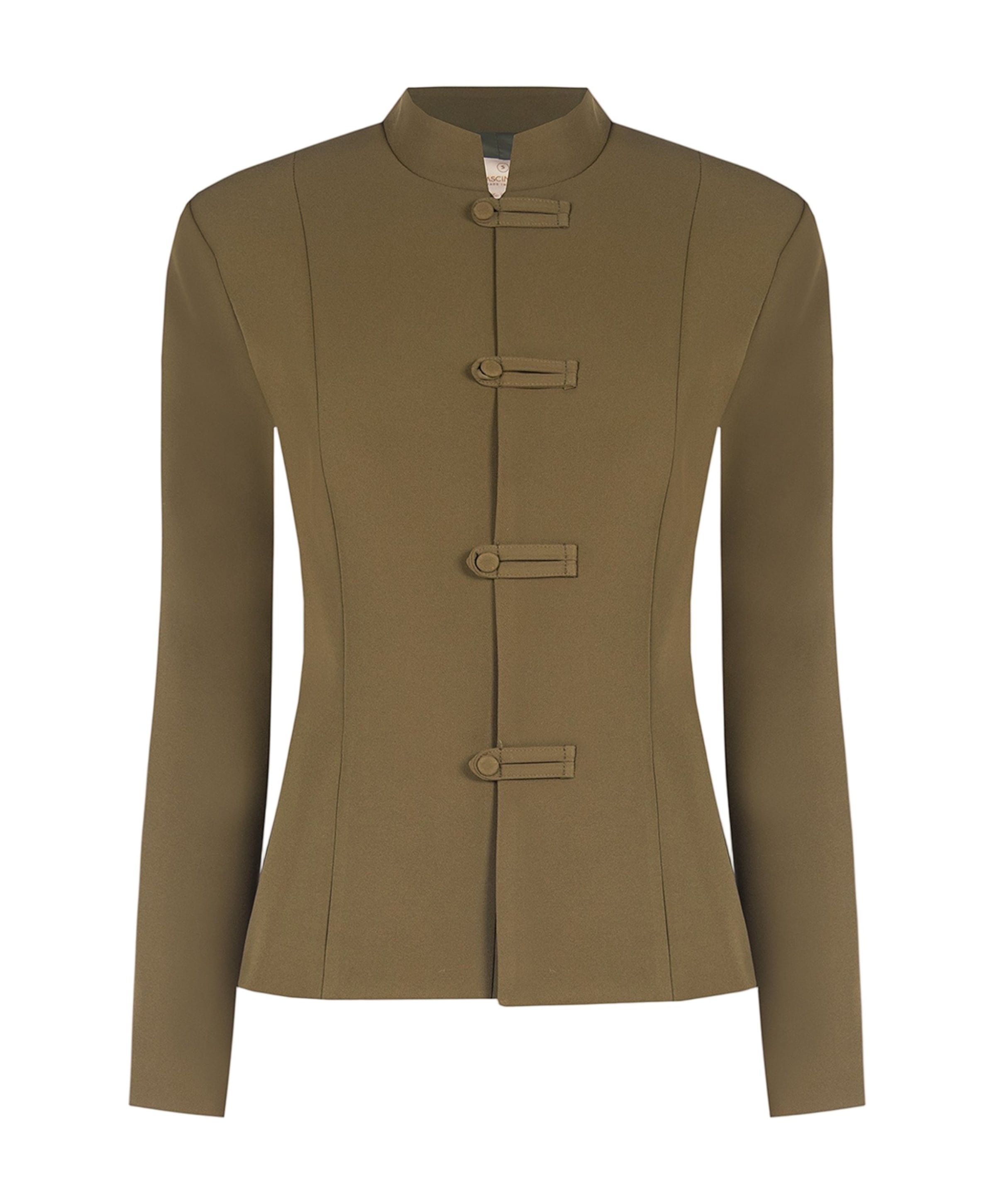Dames jas groen