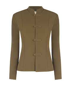 Dames jas groen