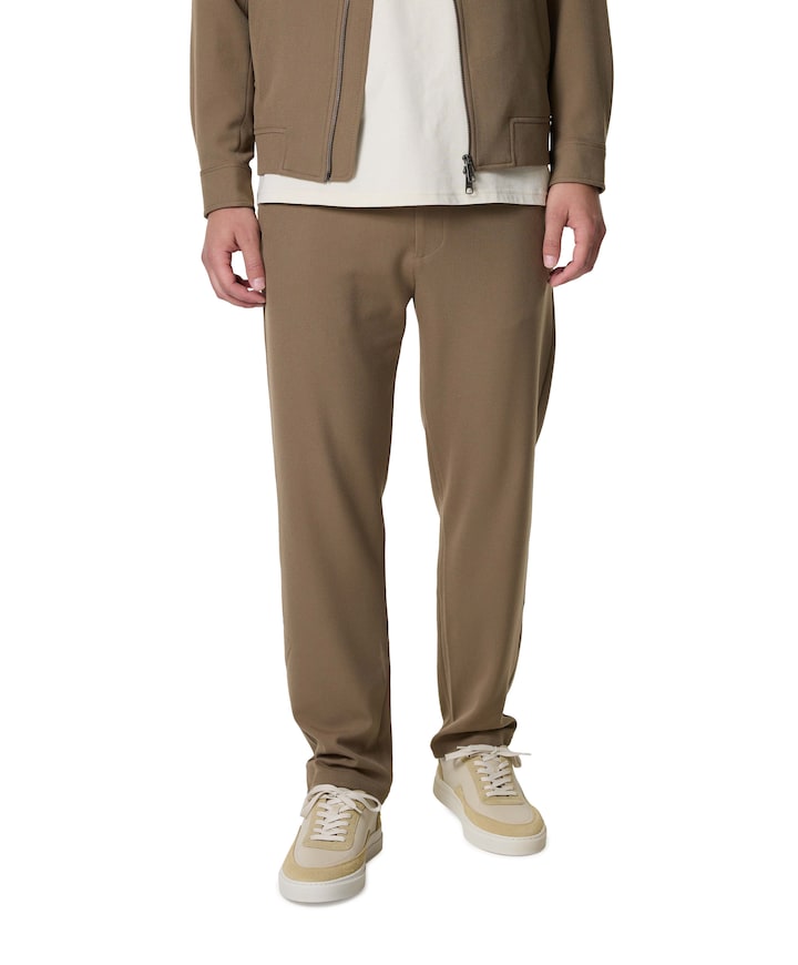 Como tapered broek beige