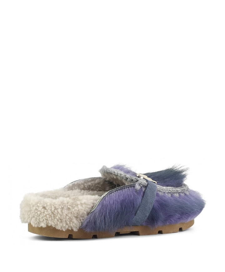 Winter bio clogs blauw
