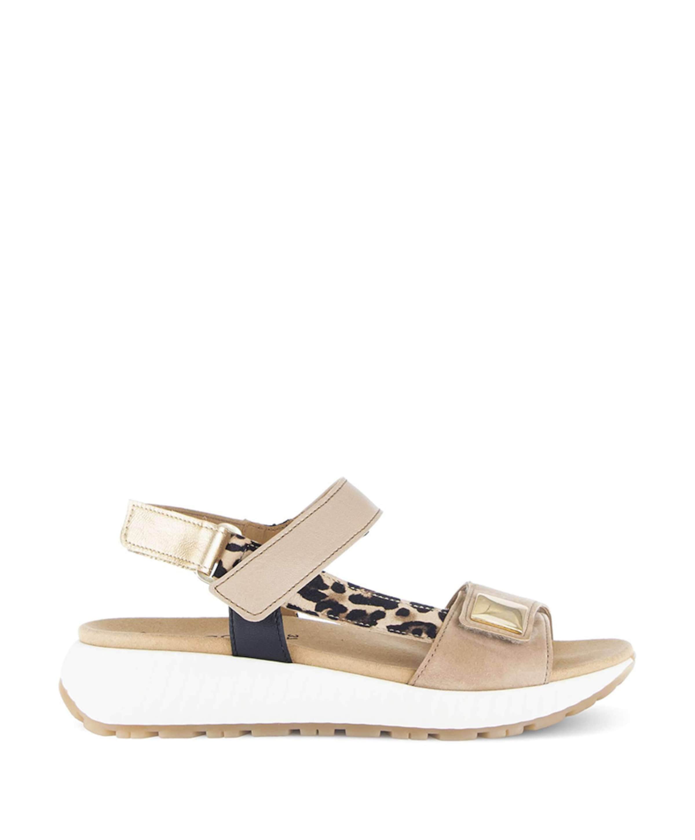 dames sandalen beige