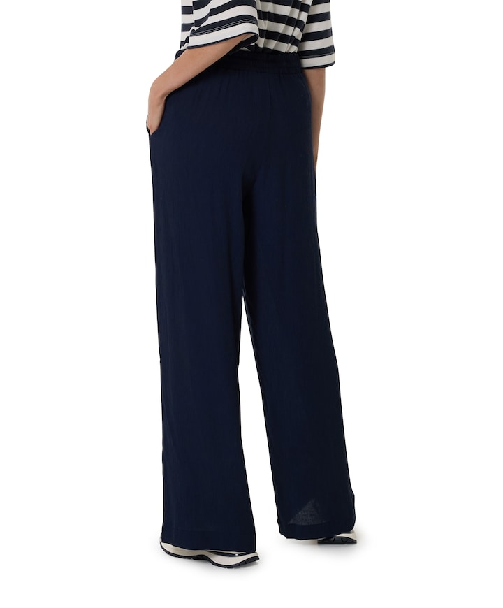 FQLAGUNA-PANTS dames broek blauw