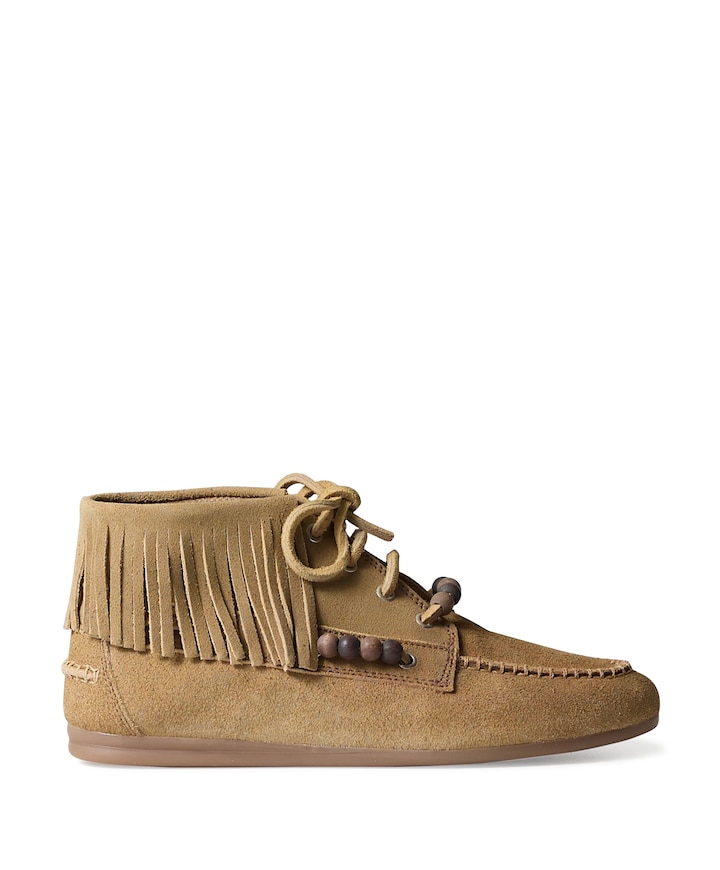 Native high loafer dames loafers beige
