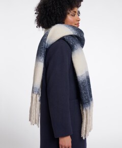 Dames sjaal blauw