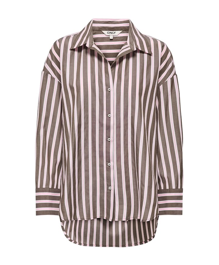 Dames blouse bruin