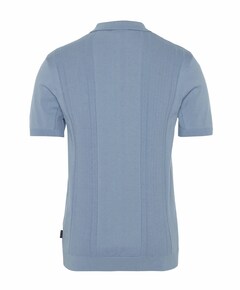 Heren polo blauw