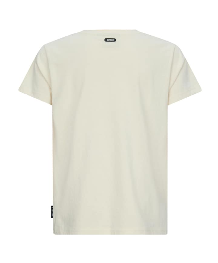 Meisjes t-shirt beige