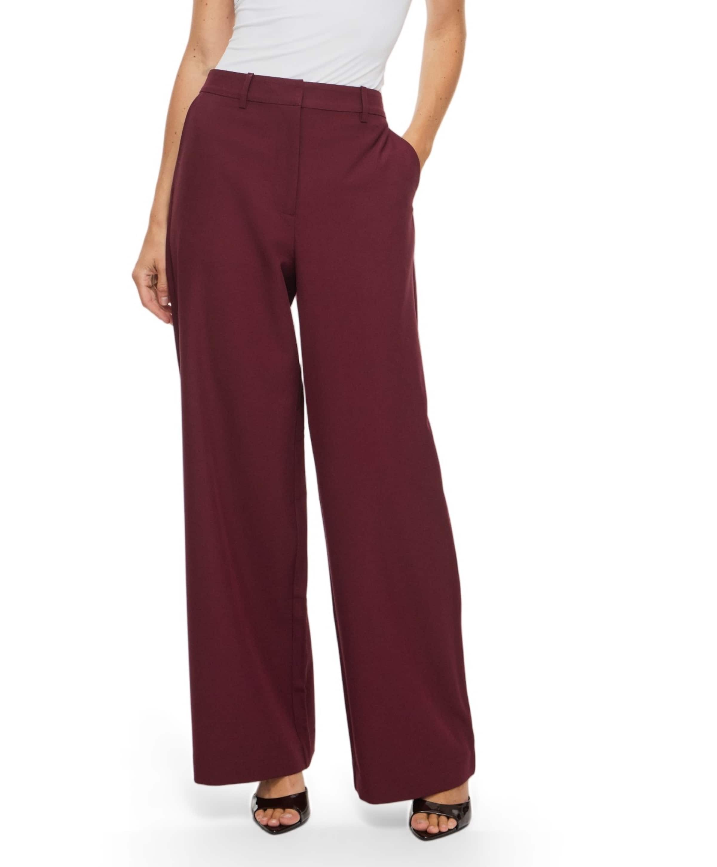 VIONTAYA HW WIDE /BFS dames broek bordeaux
