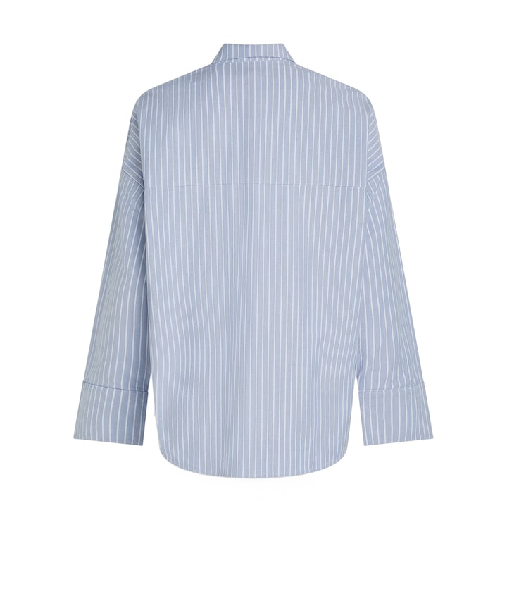 Dames blouse blauw