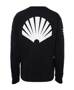 Heren longsleeve zwart