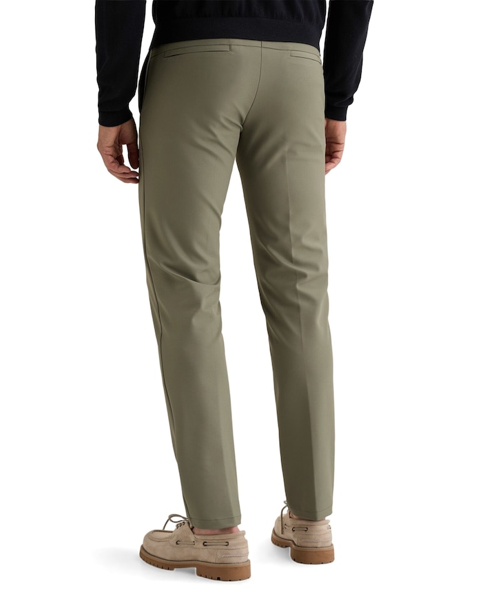 V12 CHINO TECH STRETCH heren broek groen