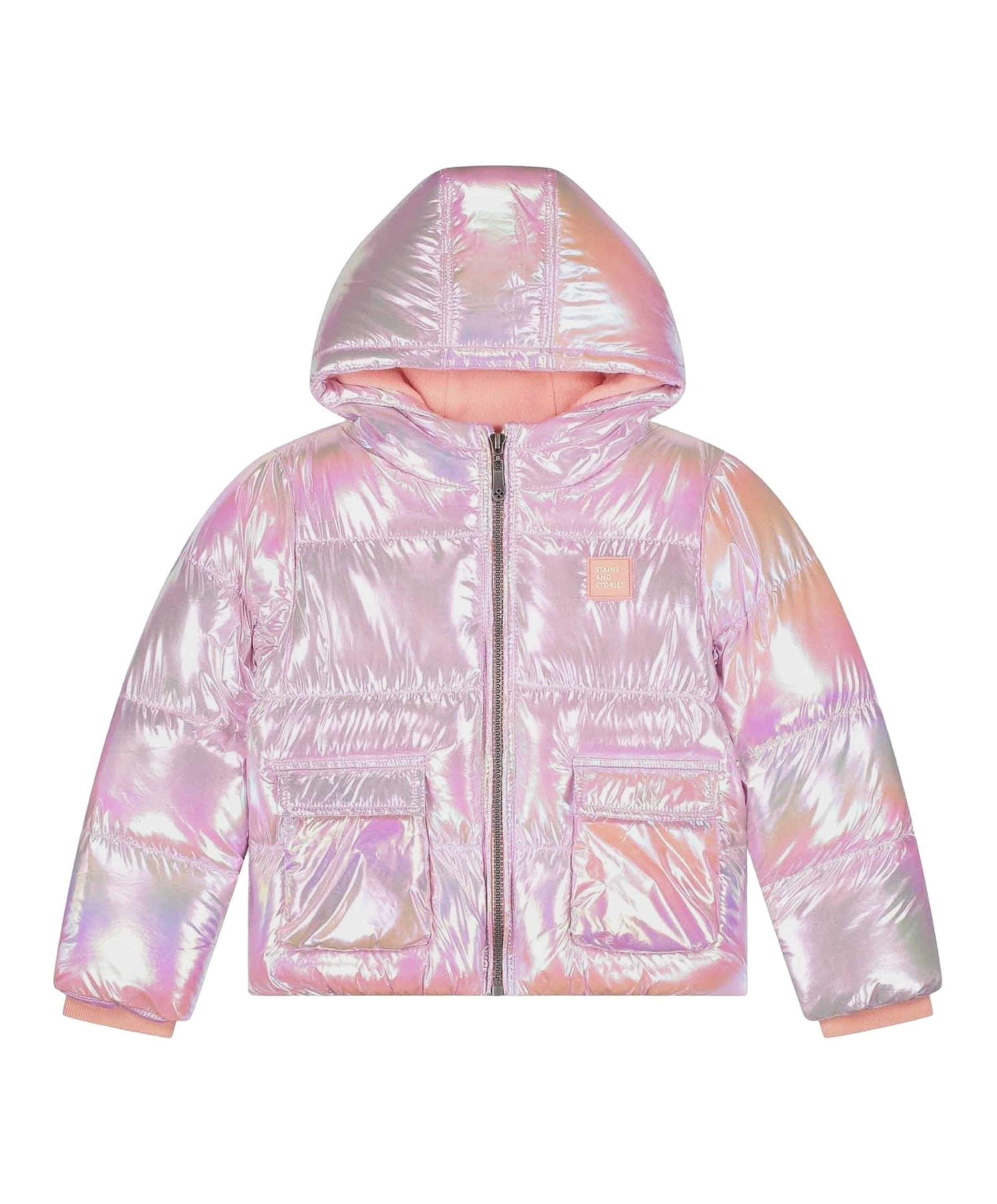 Meisjes jas roze