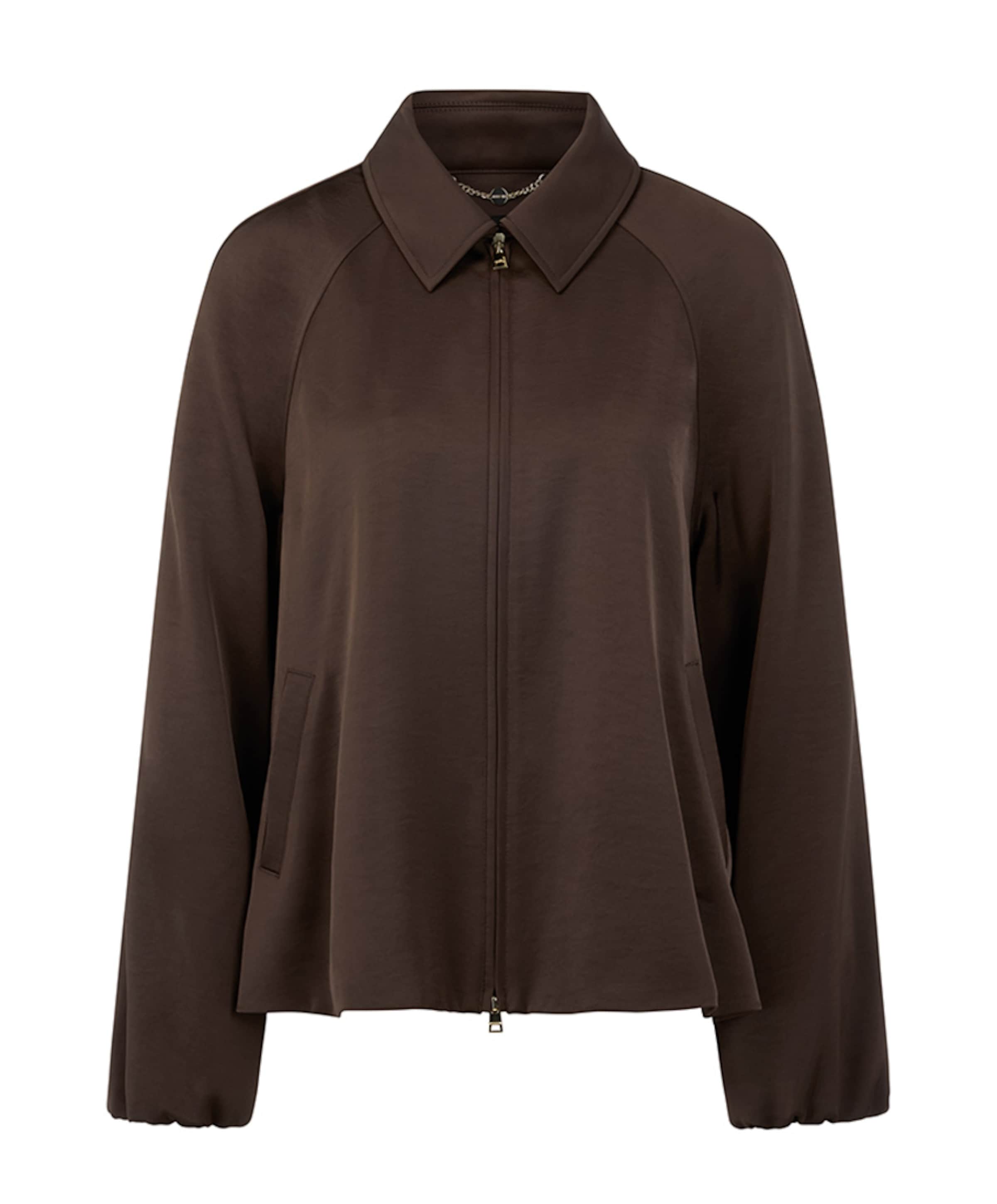 Dames vest bruin