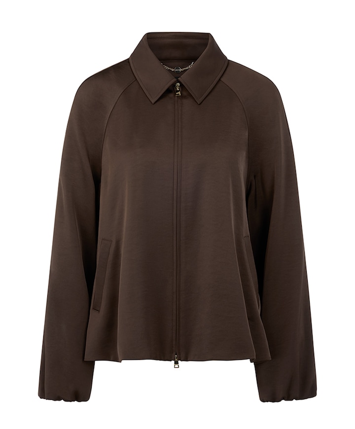 Dames vest bruin