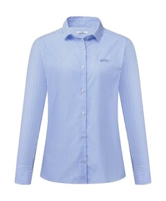 Dames blouse blauw