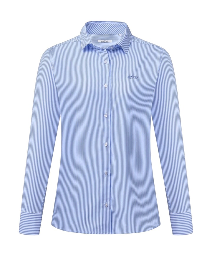 Dames blouse blauw