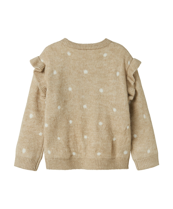 Meisjes trui ecru