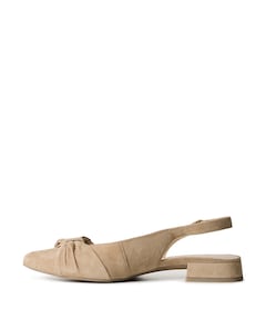 dames slingbacks beige