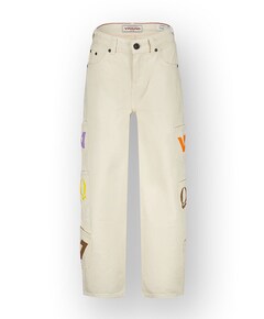 Lorenzo uniseks jeans  wit