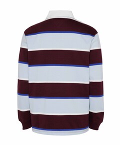 Heren polo bordeaux