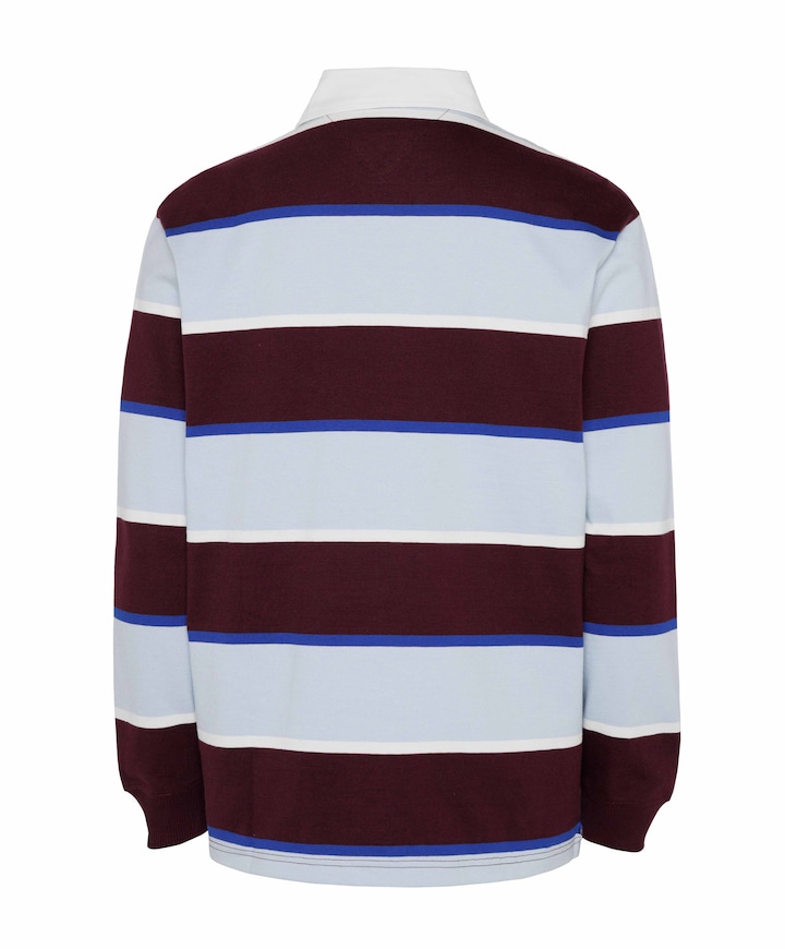Heren polo bordeaux