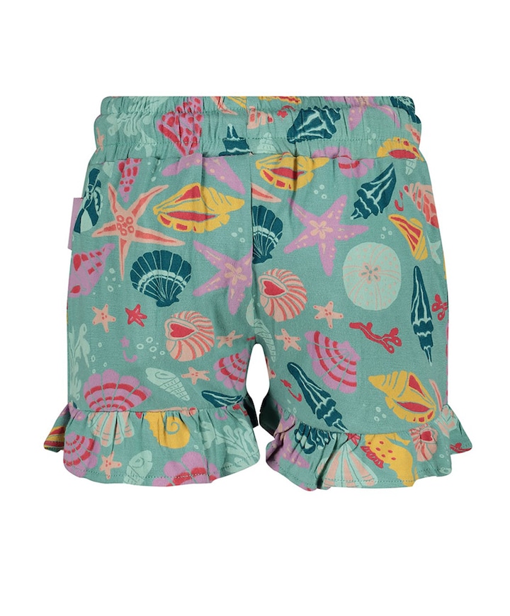 Short AOP meisjes korte broek groen
