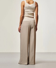 Dames top ecru