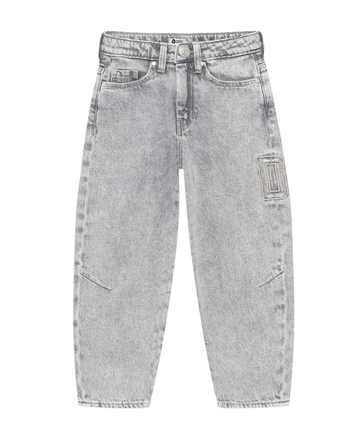 Denim Barrel Fit jongens jeans grijs