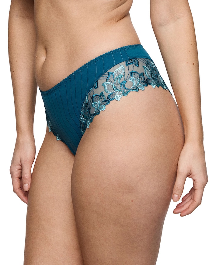 Dames string blauw