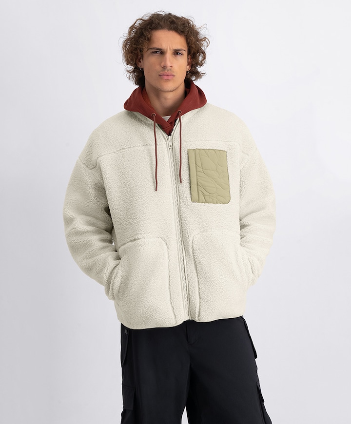 X POEDERBAAS jas ecru