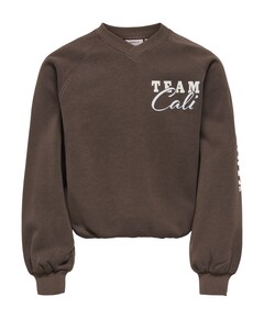 Meisjes sweater bruin
