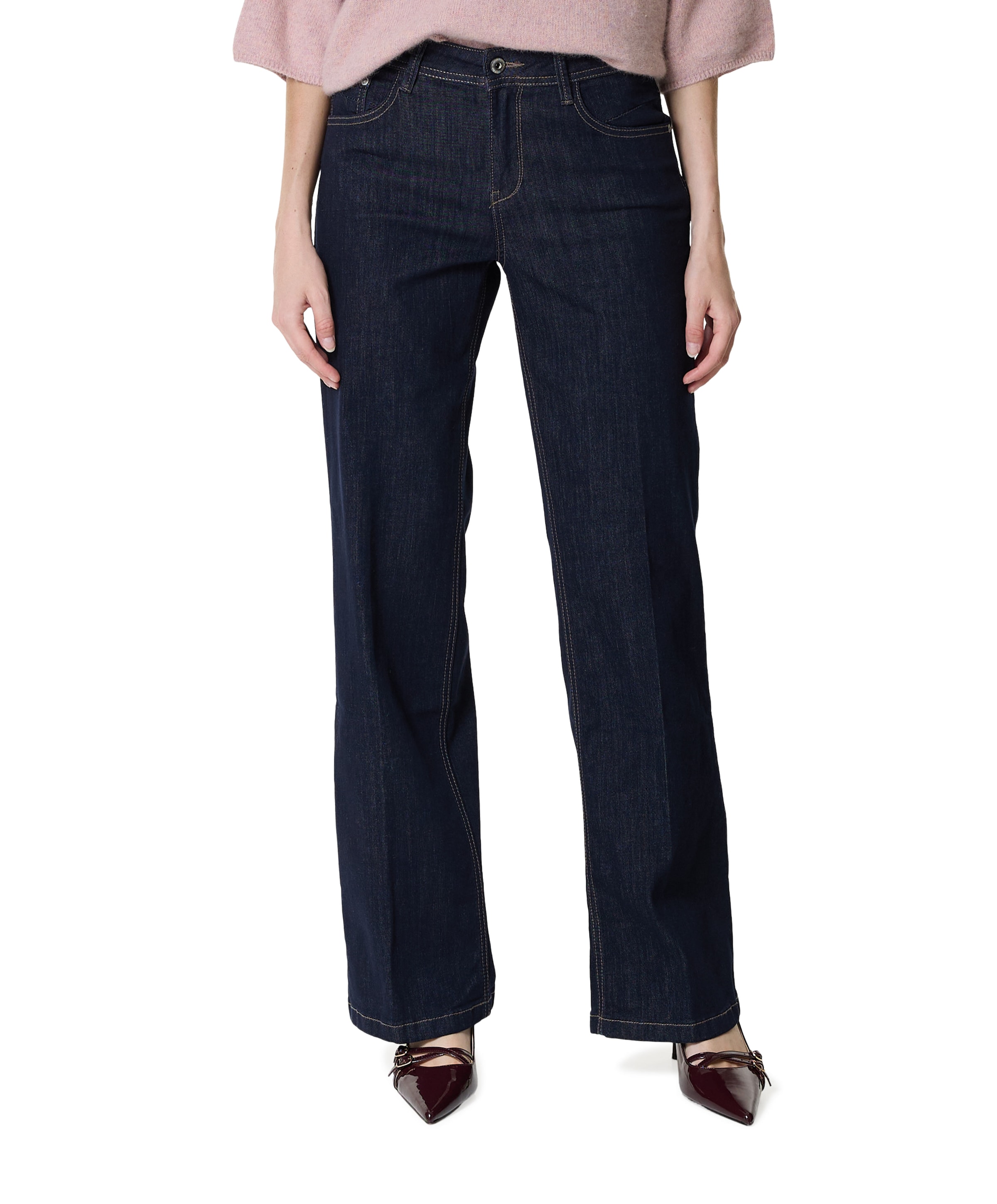 Colette 5-pocket dames jeans blauw