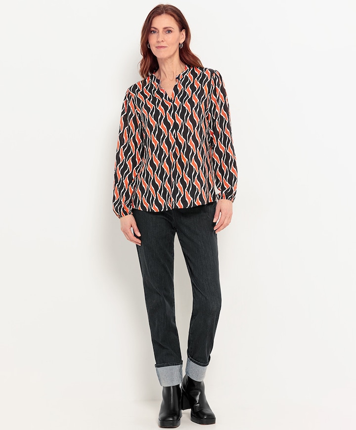 Dames blouse zwart
