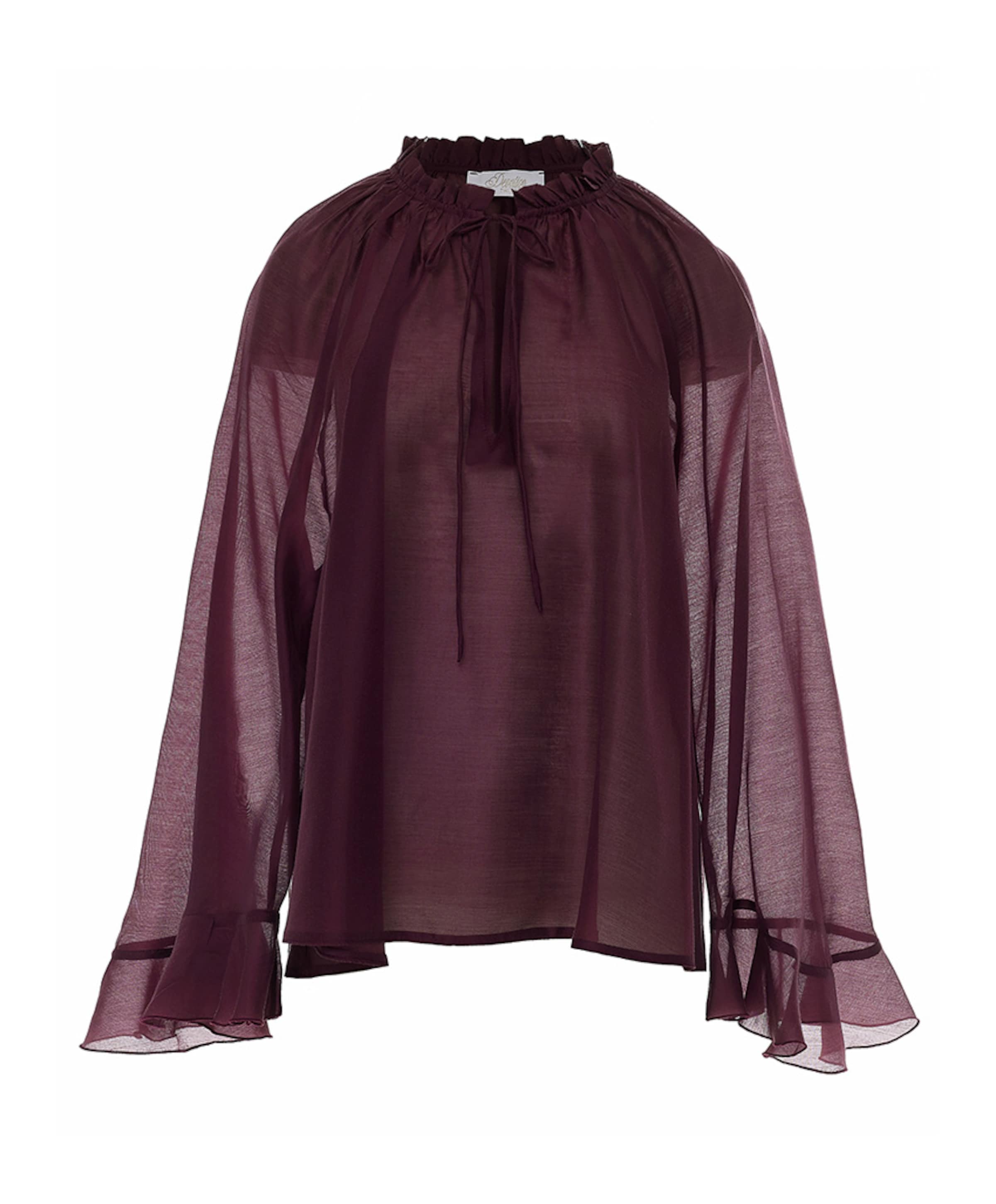 Dames blouse bordeaux