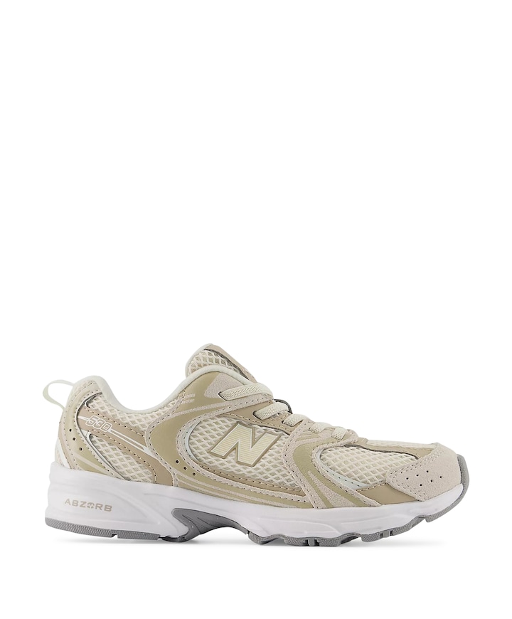 530 bungee lace uniseks sneakers  beige