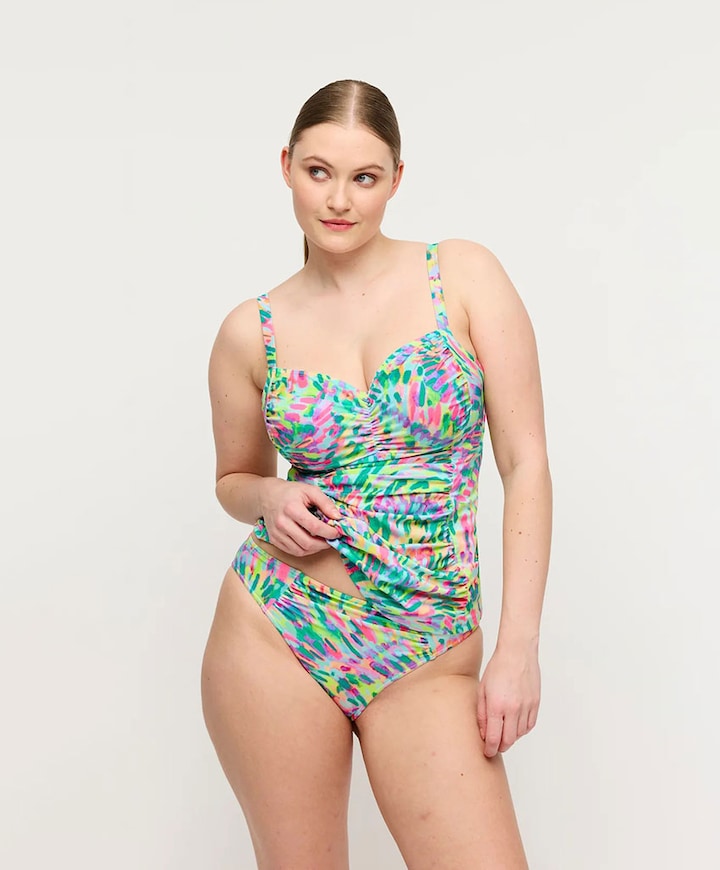 Dames tankini multicolor
