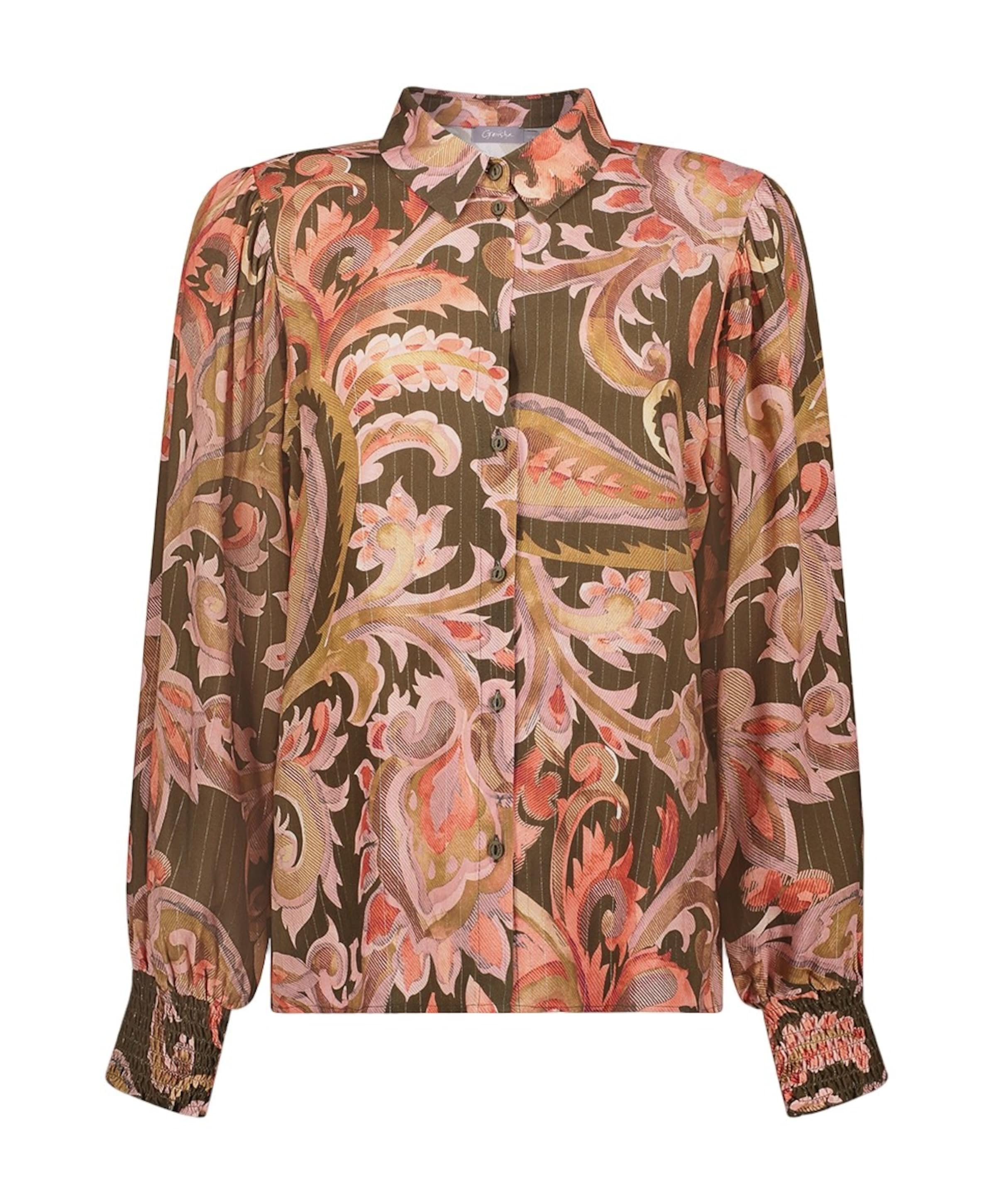 Dames blouse groen