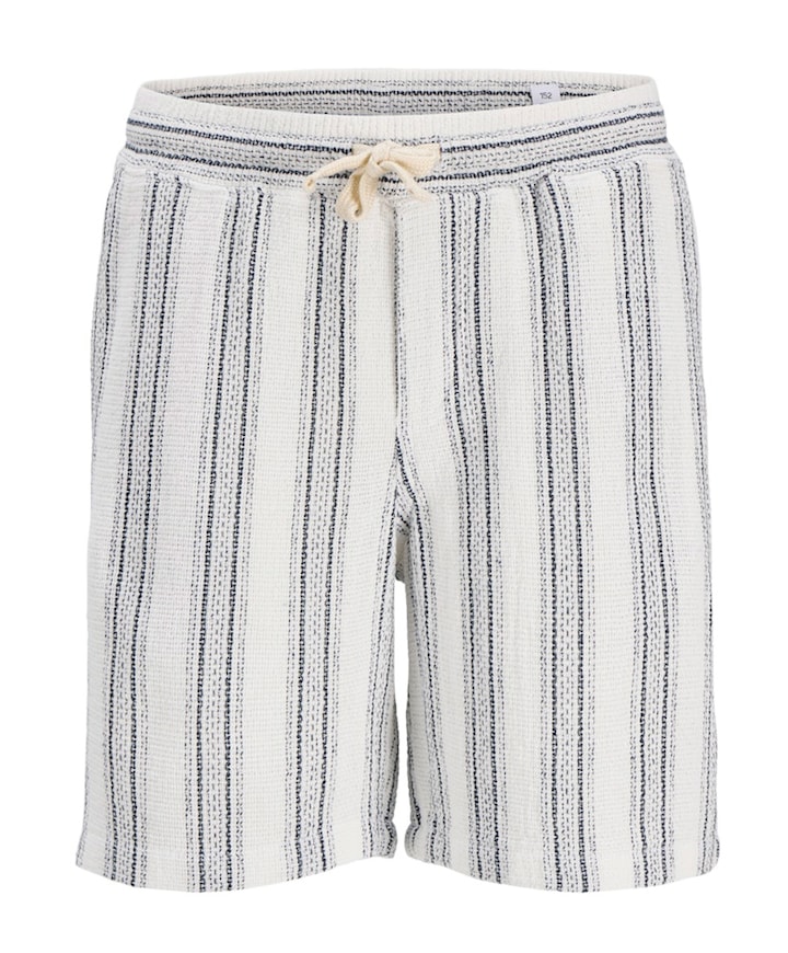 JPSTJAIDEN COBA STRIPE JOG SHORT M jongens korte broek ecru