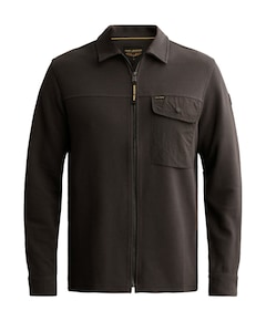 Heren overshirt zwart