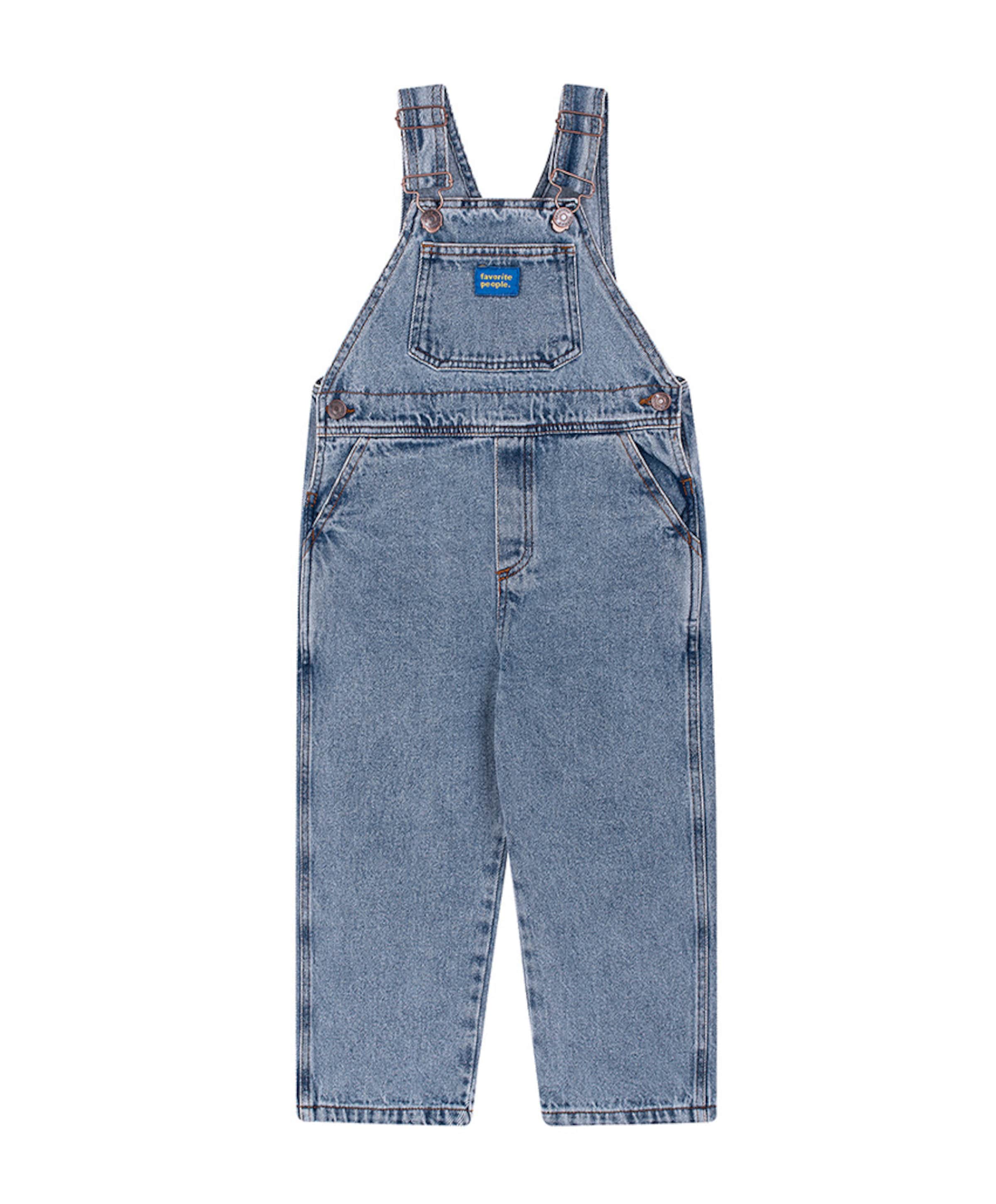 uniseks jeans  blauw