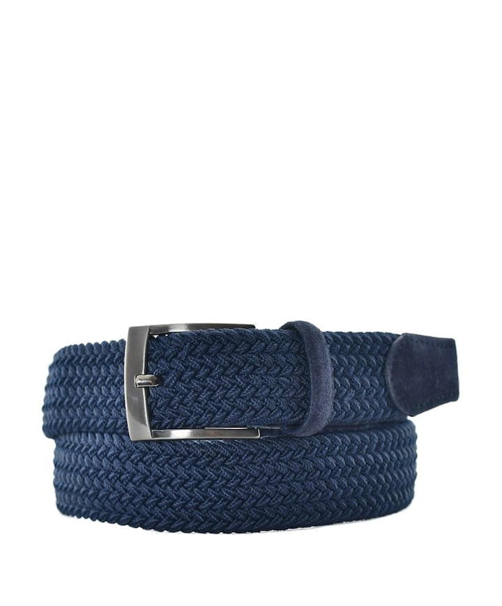 Heren riem blauw