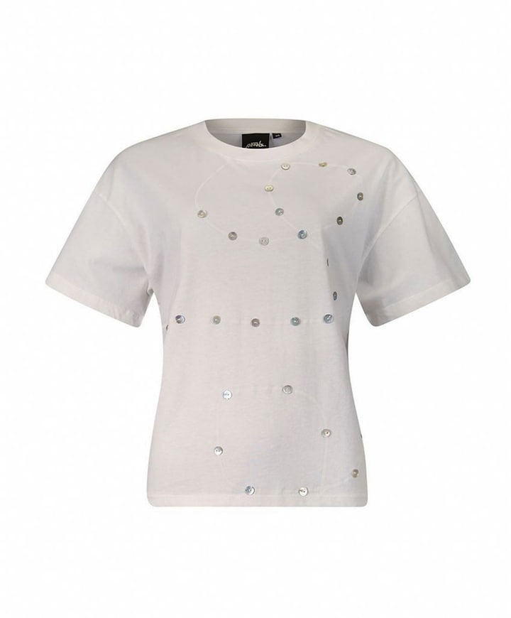 Dames T-shirt ecru