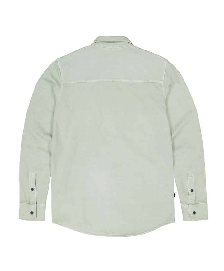 Heren overshirt beige