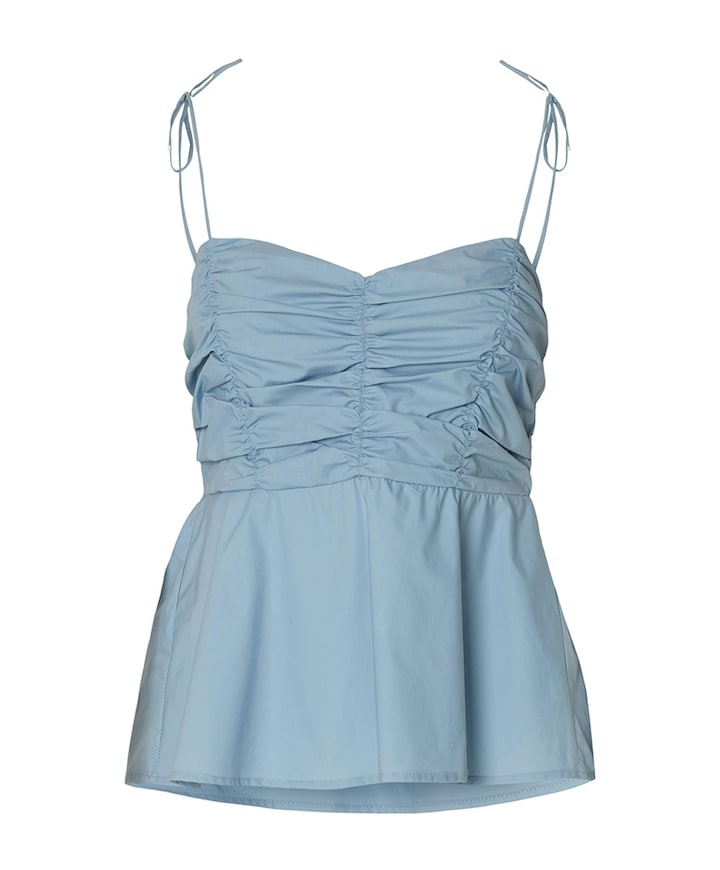 Dames top blauw