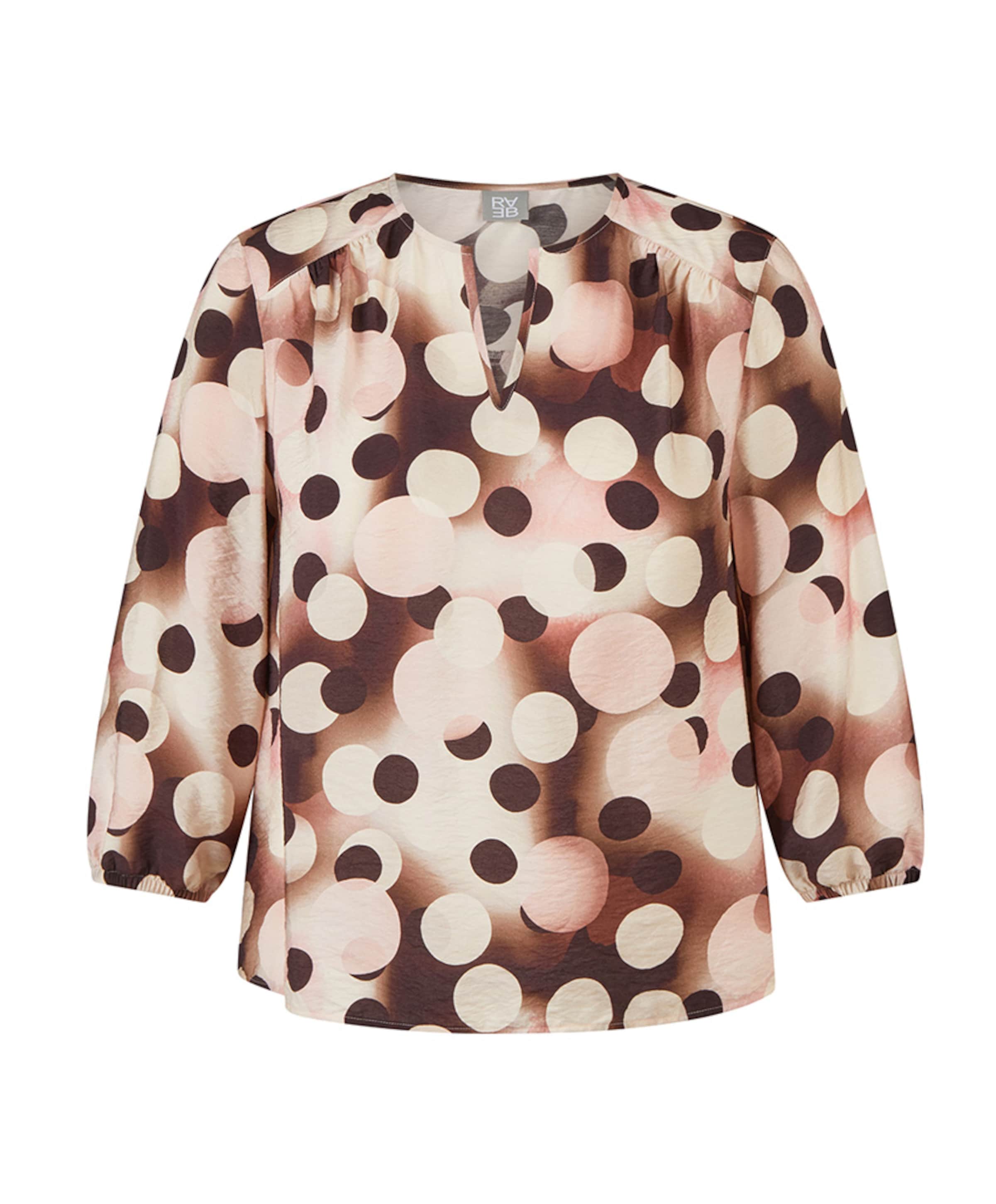 Dames blouse bruin