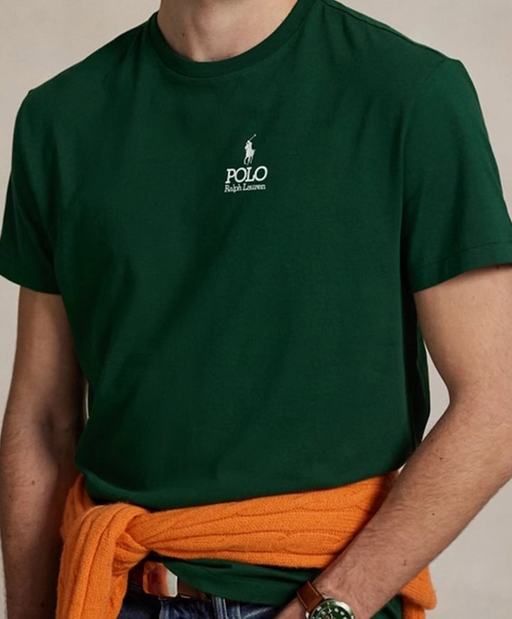Heren t-shirt groen