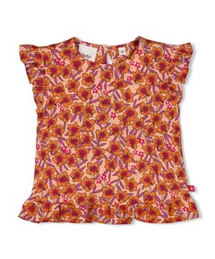 Meisjes T-shirt oranje