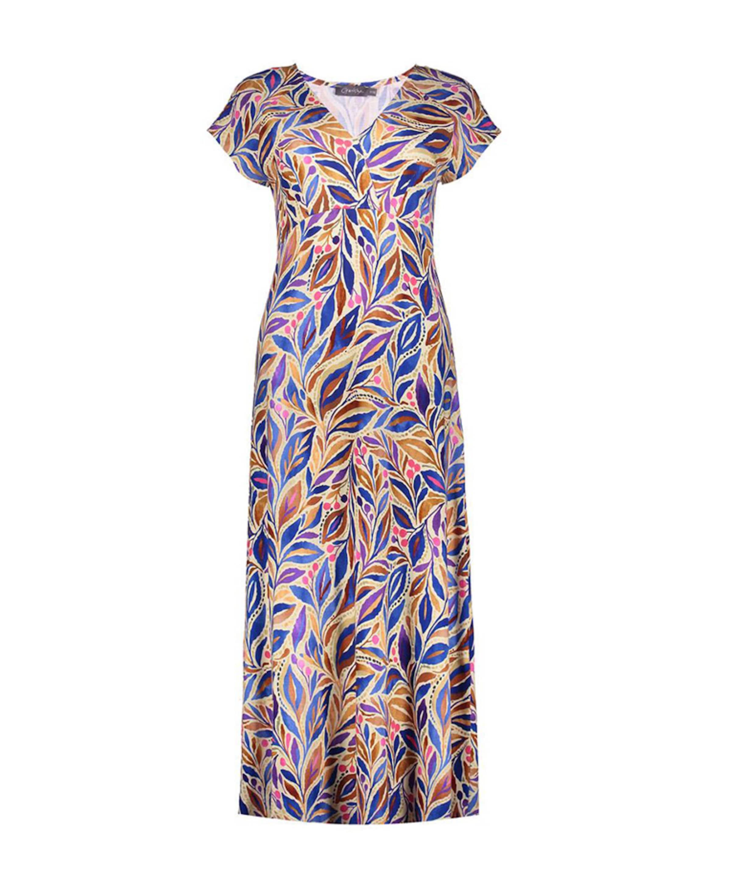 Dames jurk blauw